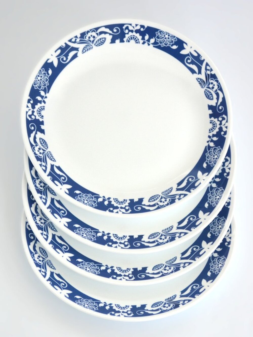 Corelle True Blue Dinner Plates Set of 4